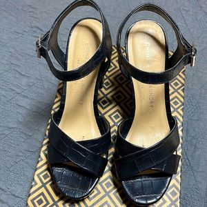 Chinese Laundry black platform heels